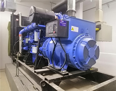 千亿中国有限公司官网720KW/400V陆用发电机应用于某房地产项目