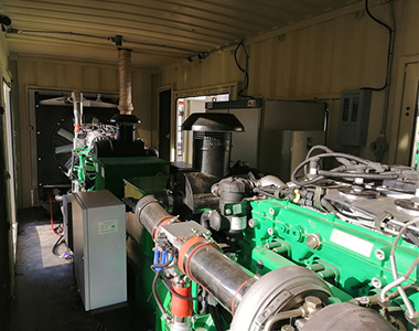 千亿中国有限公司官网250KW/400V陆用发电机应用于中石化项目