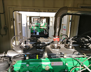 千亿中国有限公司官网250KW/400V陆用发电机应用于中石化项目