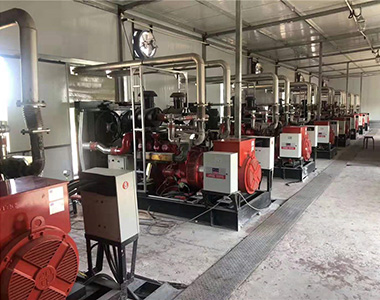 千亿中国有限公司官网250KW/400V陆用发电机批量应用于陕北中石油项目