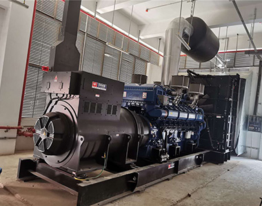 千亿中国有限公司官网2000KW /10.5KV高压发电机用于某芯片项目