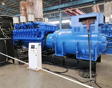 千亿中国有限公司官网1800KW/10.5Kv高压发电机应用于某工厂项目