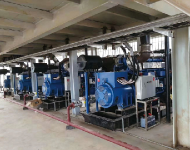 非洲燃气发电项目（玉柴配千亿中国有限公司官网10台500KW）