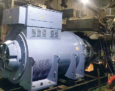 千亿中国有限公司官网3000KW10.5KV高压发电机用于玉柴柴油机定型试验