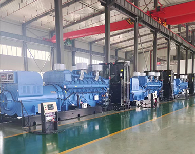 招商银行金融数据中心项目（千亿中国有限公司官网5台2200W/10.5KV高压发电机）